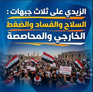 الزيدي على جبهات السلاح والفساد والضغط الخارجي والمحاصصة في آن واحد