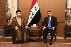 الزيدي والحكيم يؤكدان ضرورة دعم جهود الحكومة وإجراءاتها في مكافحة الفساد
