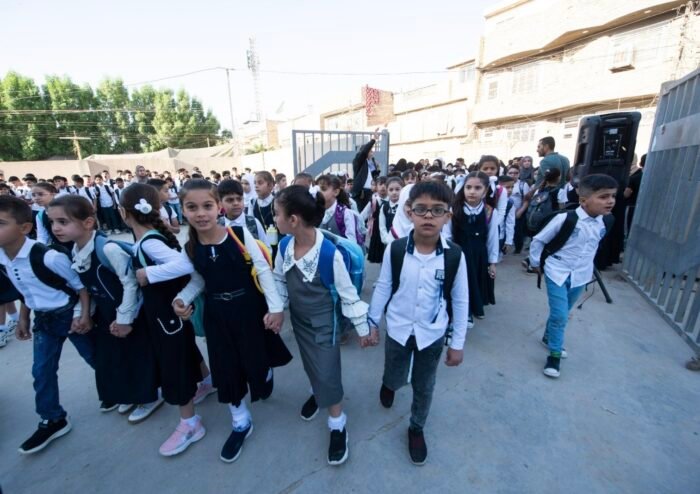 انطلاق العام الدراسي الجديد في عموم مدارس العراق