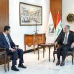 القاضي زيدان والخزعلي يبحثان الرأي القانوني في تطوير ملف التنمية
