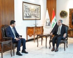 القاضي زيدان والخزعلي يبحثان الرأي القانوني في تطوير ملف التنمية