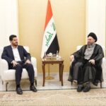 عمار الحكيم يهنئ ليث الخزعلي بمنصبه الجديد ويبحثان أولويات العمل الحكومي
